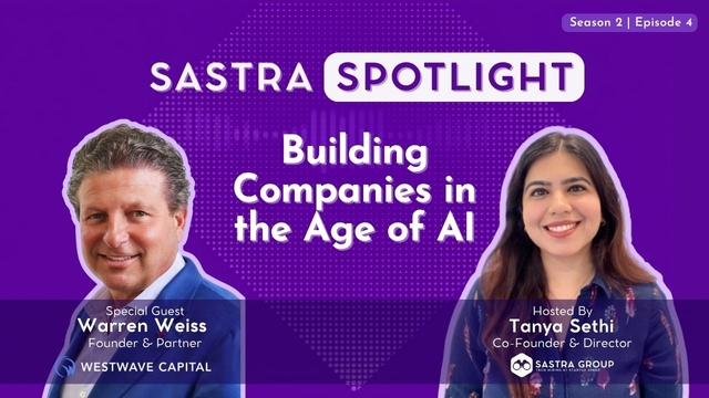 Building Companies in the Age of AI with Warren Weiss